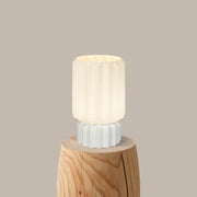 Roxbury Column Table Lamp – Modern 3D Printed Minimalist Lighting