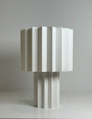 Treetop Modern Table Lamp – Pleated 3D Print Design with Dimmable LED